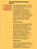 ORF — Viel Historisches und wenig Neues
